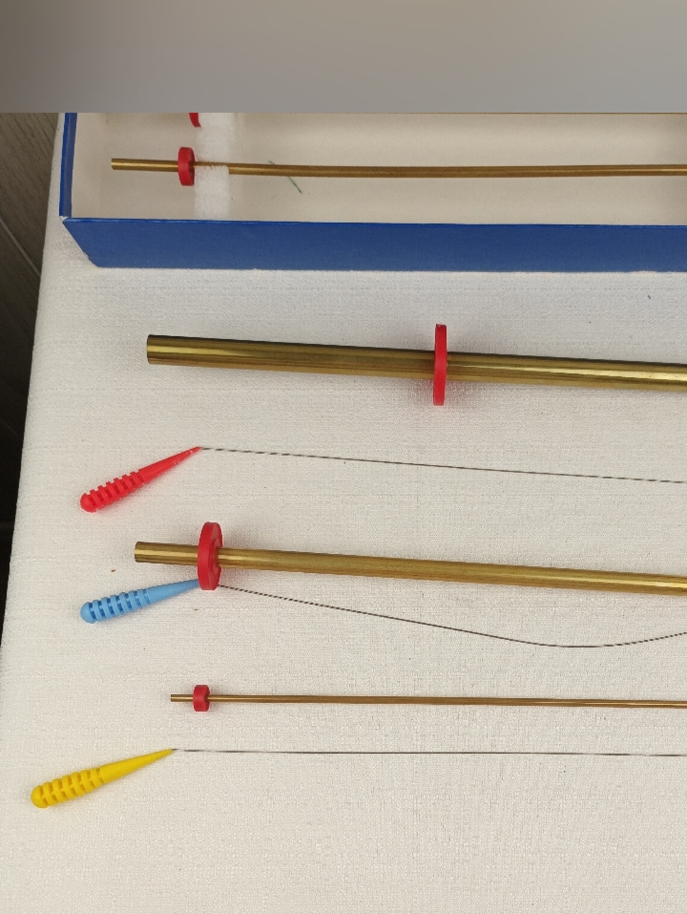 VTG FASTURN 6 Tube 3 Hook Fabric Tube Turning System in Box W/ Instruction Book. - Picture 7 of 14